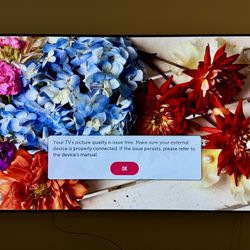  LG 65” OLED 4K Smart TV (OLED65B7A)