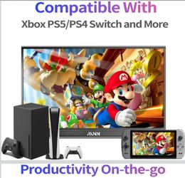 MNN 15.6" FHD 60Hz Portable Monitor USB-C HDMI IPS HDR Gaming Laptop