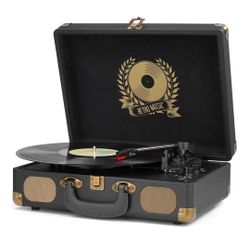 Record Player Bluetooth Turntable Great Xmas Gift