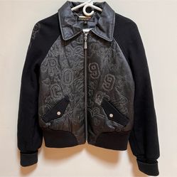 Vintage Leather Number Jacket 