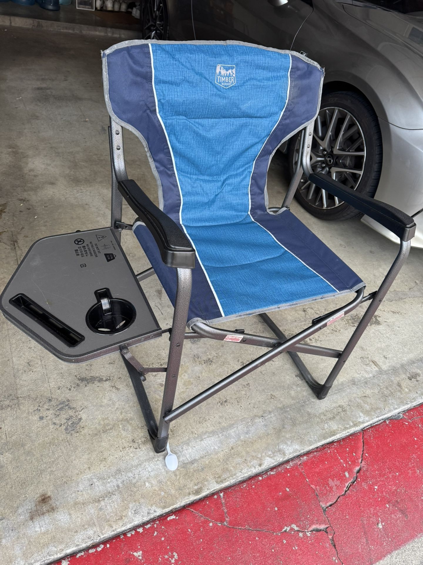 Camping Chair With Side Table