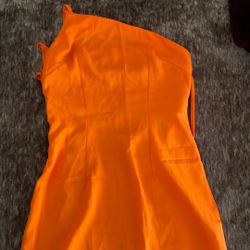 Orange Dress