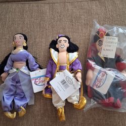 Retired Disney Beanie Babies Aladdin w/tags