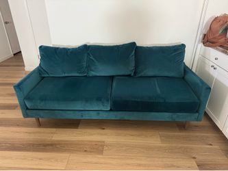 Inside Weather Custom Issa Sofa - Peacock