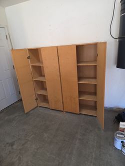 FREE - Garage storage cabinets