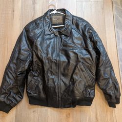 2xl South wind Mens Leather Jacket 