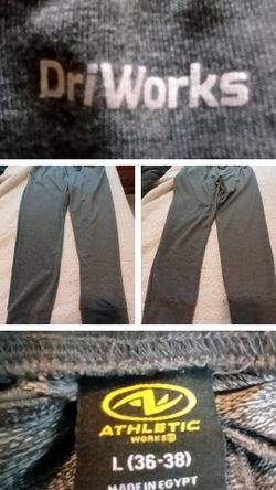 Dri works athletic pants 36/38