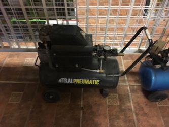 Central pneumatic air compressor