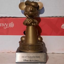 Disney, Accents, Disney Mgm Studios Golden Mickey Mouse Award  Trophystatue