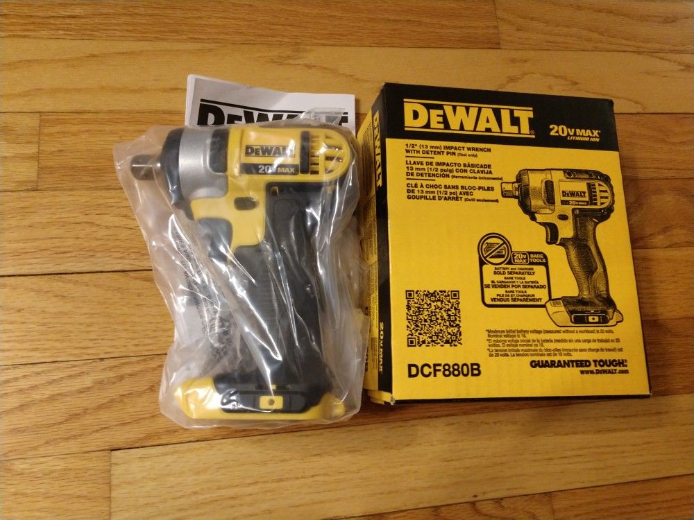 DeWalt 20V 1/2 " Impact Wrench