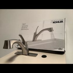 Kohler Pull Out Kitchen Faucet Brush Nickel
