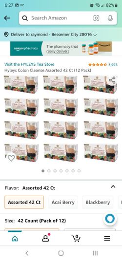 Hyleys Colon Cleanse Assorted 42 Ct (12 Pack