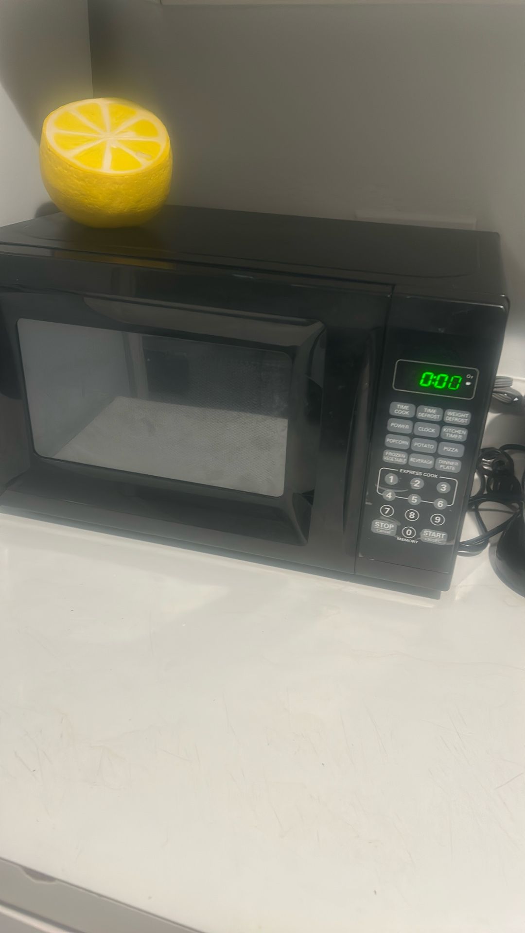 Microwave in great condition. But another one needed gone.