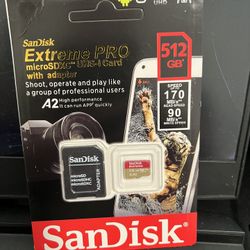 SanDisk Extreme PRO microSDXC™ UHS-I CARD - 512GB