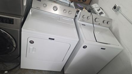 Heavy Duty Maytag Washer & Dryer Set - Great Condition