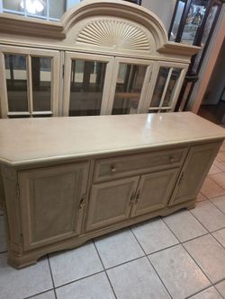 Dinning Room Table and China Cabinet
