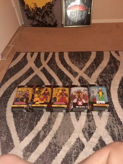 X Men Lot (3 Strong Guy Baf Wave, 1 Tri Sentinel Wave, 1 Colossus)