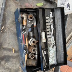 Tool Box With Tools 