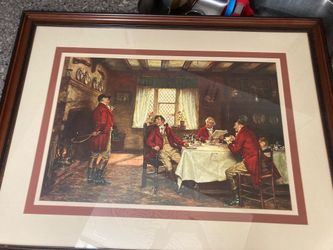 Vintage English printed art