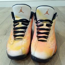 Air Jordan Retro 13 Starfish Orange/White