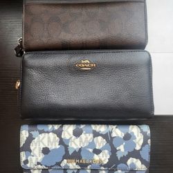 COACH & MK WALLETS (Authentic)