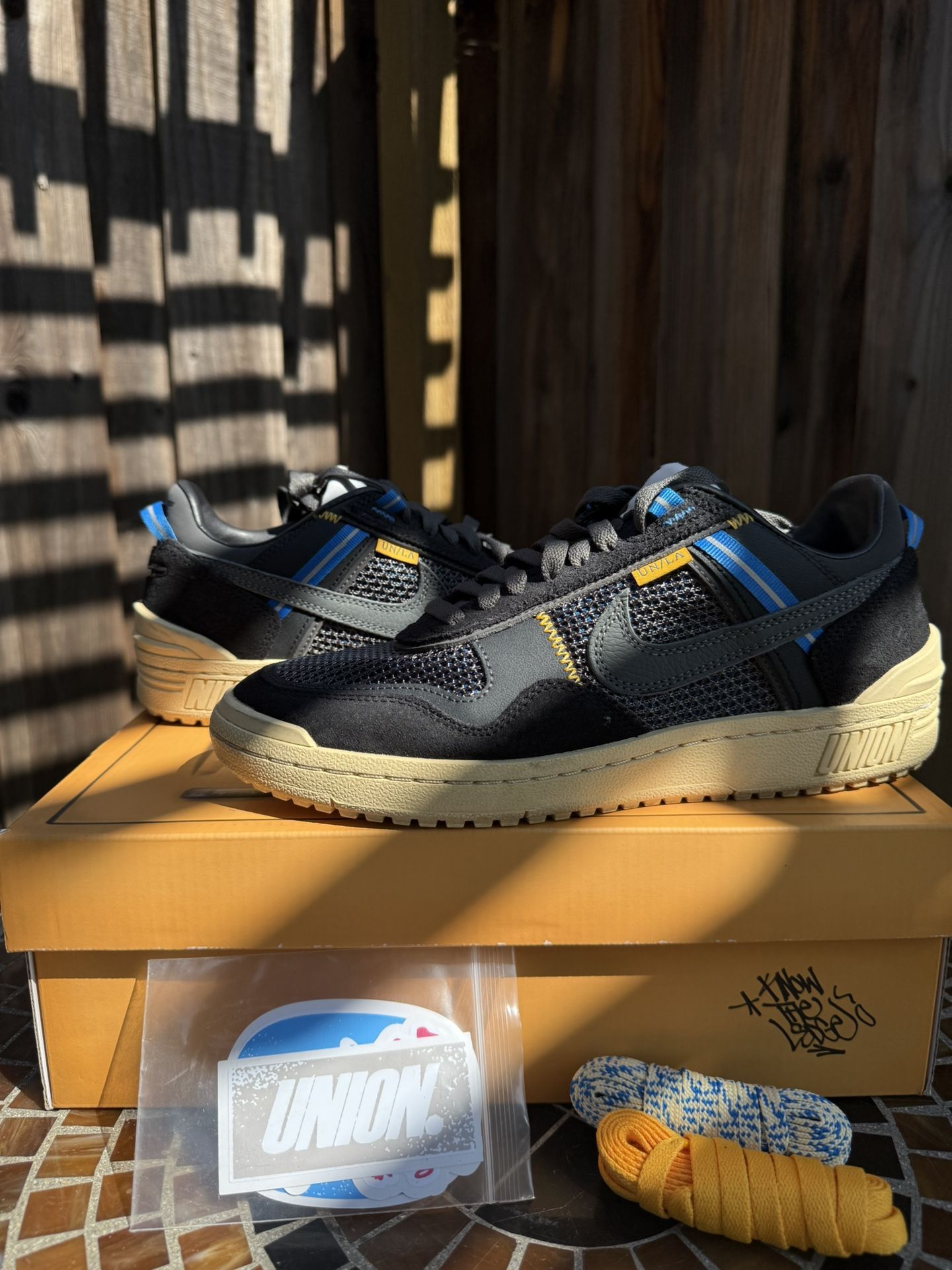 Nike Union LA x Field General “Black” 8M