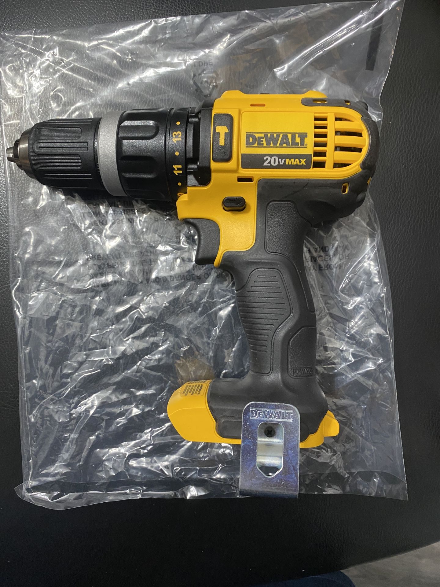 DEWALT 20V MAX HAMMER DRILL 2/ SPEED HEAVY DUTY NEW TOOL ONLY $80 FIRM