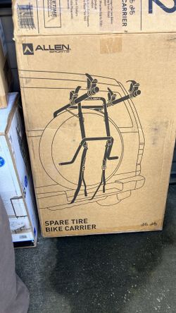 Spare tire bike carrier