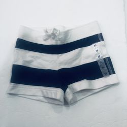 NWT!! Old Navy Girls Sz XS Shorts Blue White