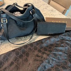Gucci Abbey GG Vintage Canvas Bag