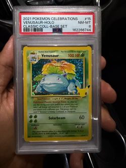Pokémon card and slabs  🔥 venusaur