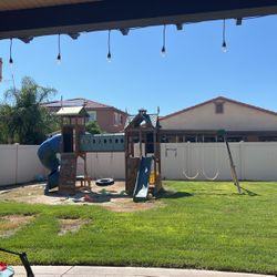 Kidkraft mockingbird cheap view swing set