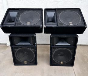YAMAHA PA SPEAKER SYSTEM