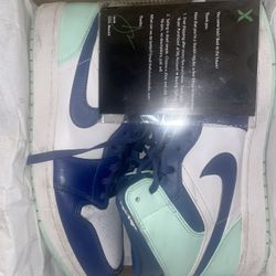 Cyan And Blue Air Jordan’s 