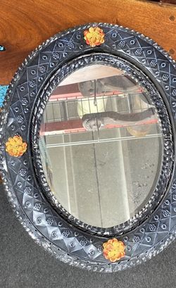 Beautiful Tin Mirror
