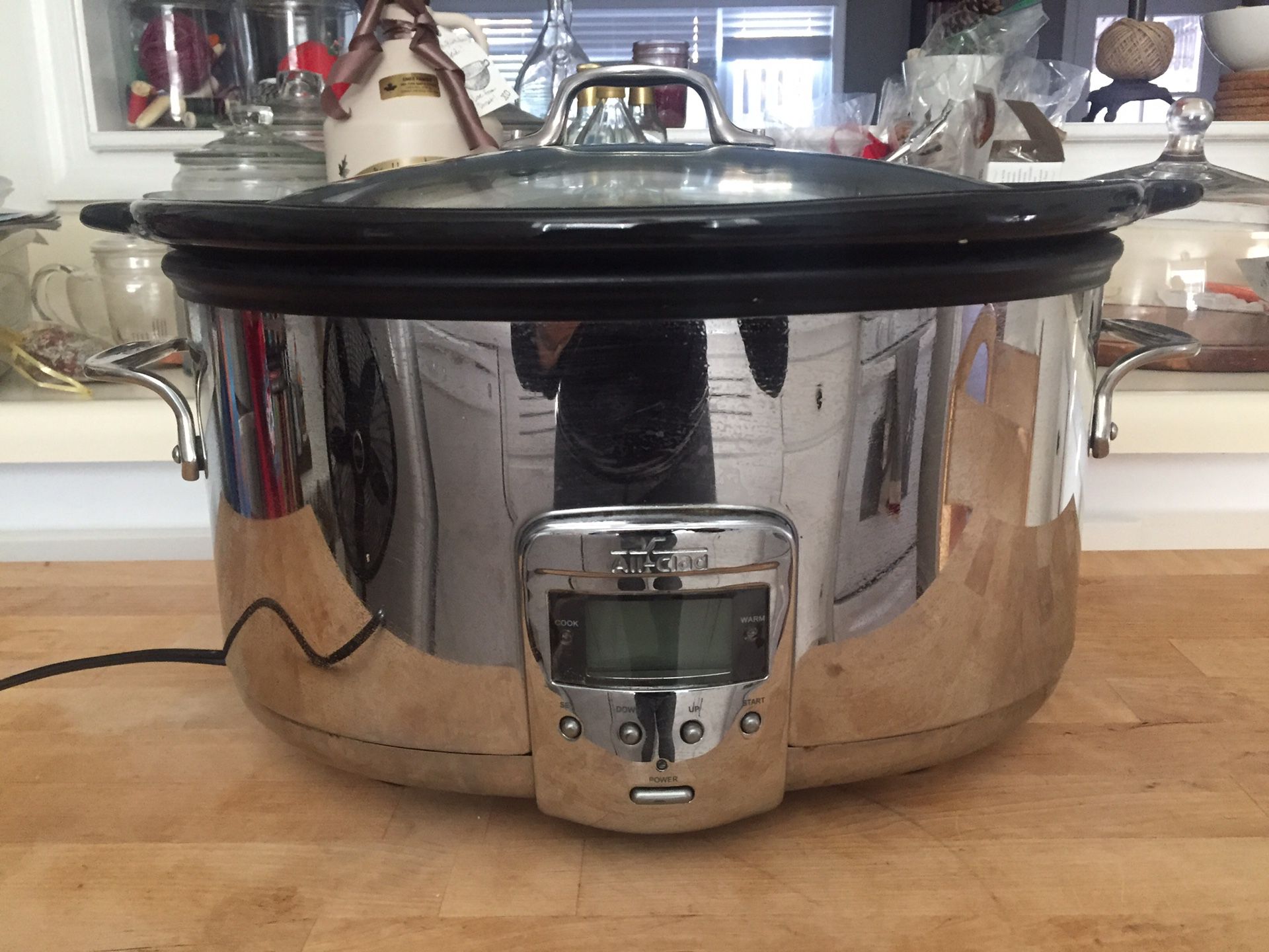 All Clad large capacity ceramic slow cooker