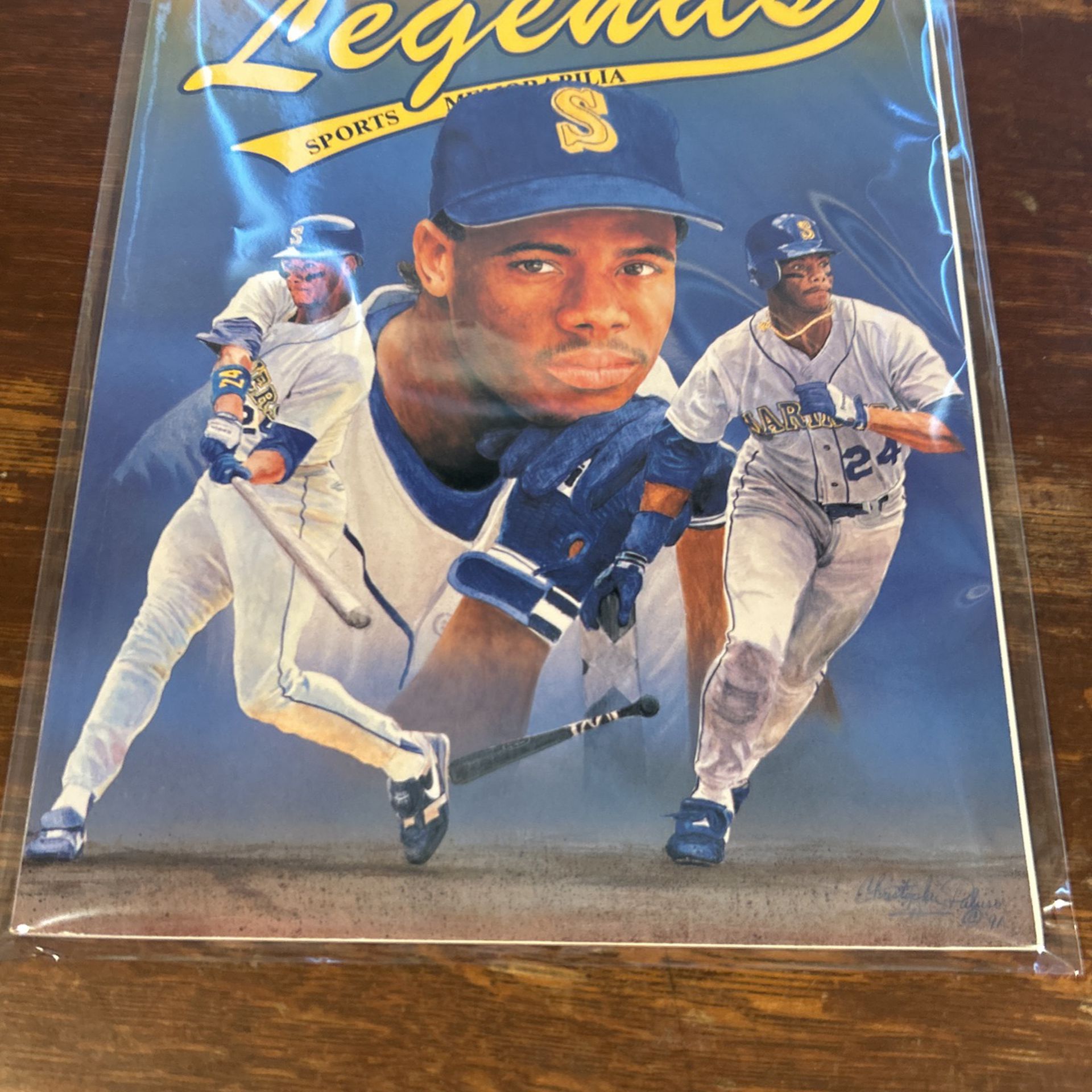 Ken Griffey Jr Legends Sports Memorabilia Magazine July/august 1991