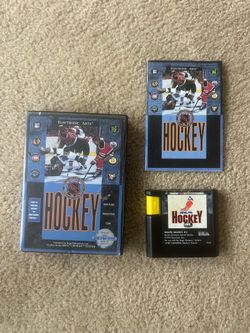 NHL Hockey (SEGA Genesis, 1991) Game Cartridge