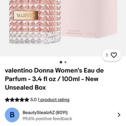 Valentino Donna 3.4 oz
