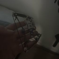 Mini Compound Steel Bow And Arrows. 