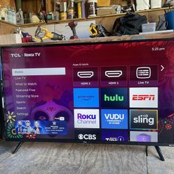 50 in TCL Roku Tv 