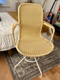 NEW Rattan Desk Chair