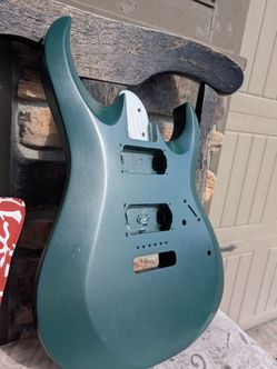 Forest Green Guitar Body