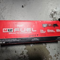 Milwaukee
M12 FUEL 12V Lithium-Ion Brushless Cordless 3/8 in. Right Angle Impact Wrench (Tool-Only)