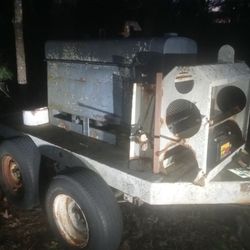 200 Amp Lincoln Welder Leds And Tralier 