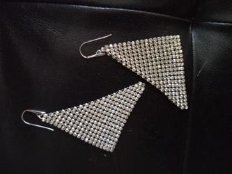 Swarovski Mesh Crystal Earrings