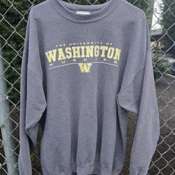 Washington Huskies Crewneck Sz Xl 
