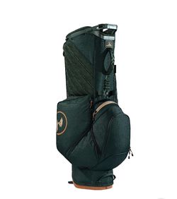 Pebble Beach Golf Stand Bag - Green- 14-way Top & Rainhood-New & Factory Sealed