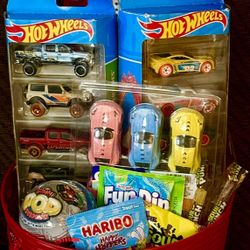 Hot wheels Easter Basket