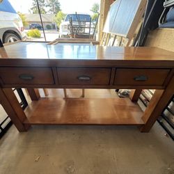 Pottery Barn Console Table